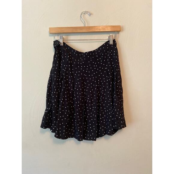 NWT Size 6 Gap Mini Bubble Skirt Preppy Pin Up Black White Polka Dots Rockabilly - Picture 4 of 4